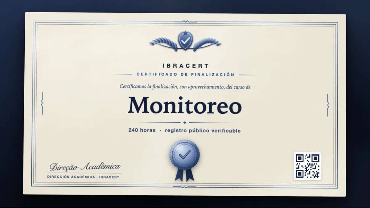Portada del curso Monitoreo