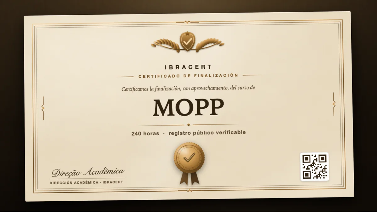 Portada del curso MOPP