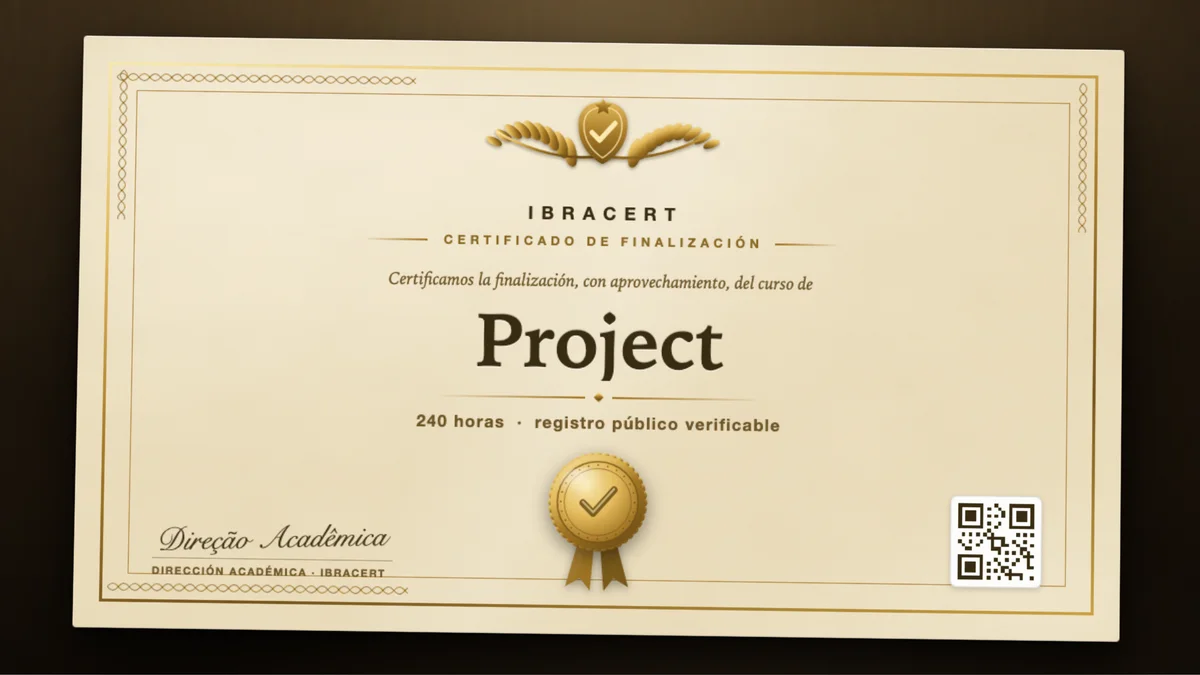 Portada del curso Project
