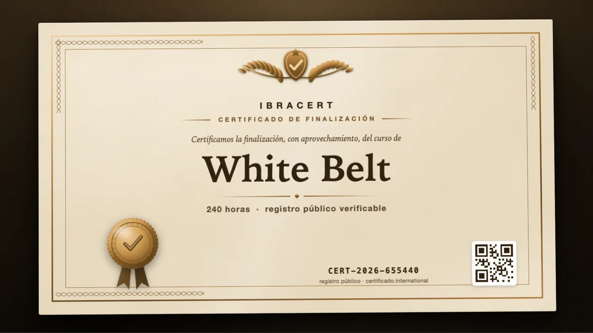 Portada del curso White Belt