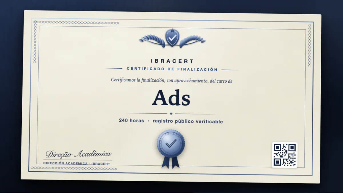 Portada del curso Ads