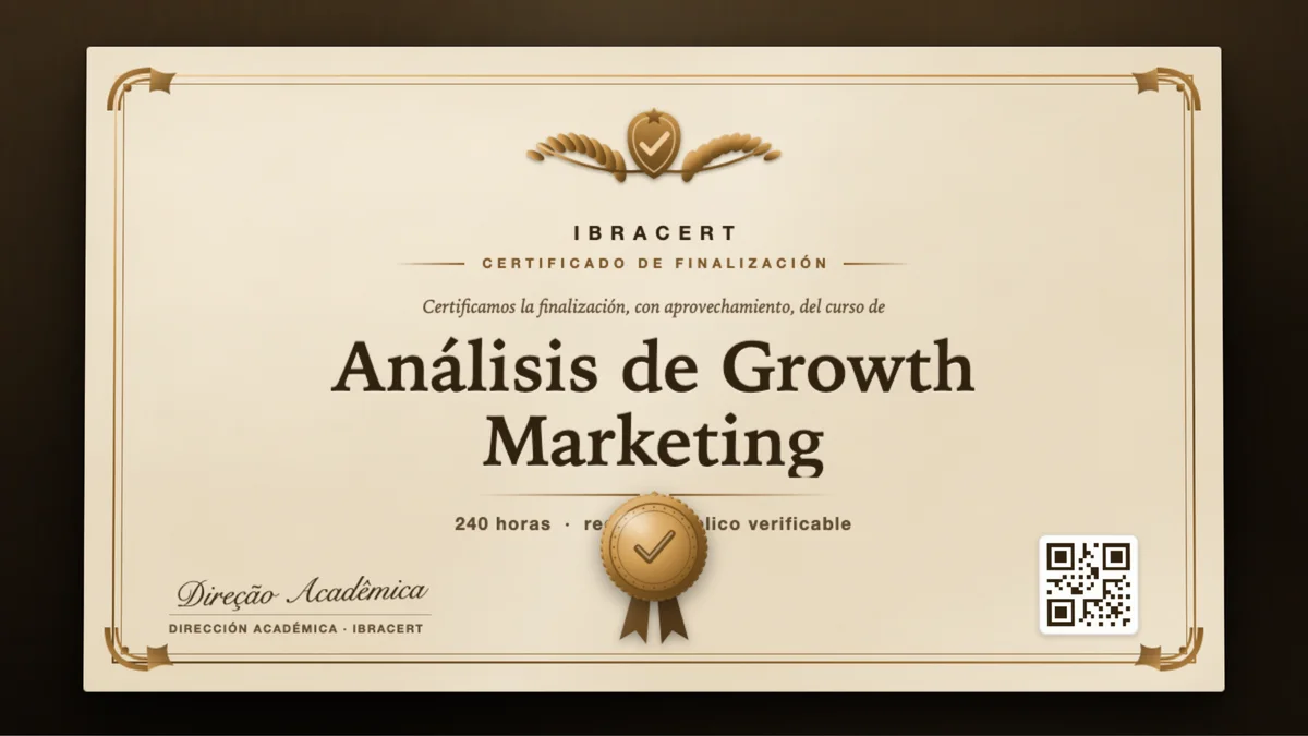 Portada del curso Análisis de Growth Marketing