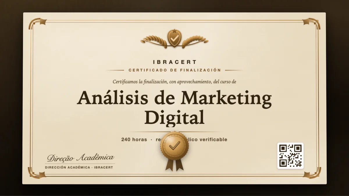 Portada del curso Análisis de Marketing Digital