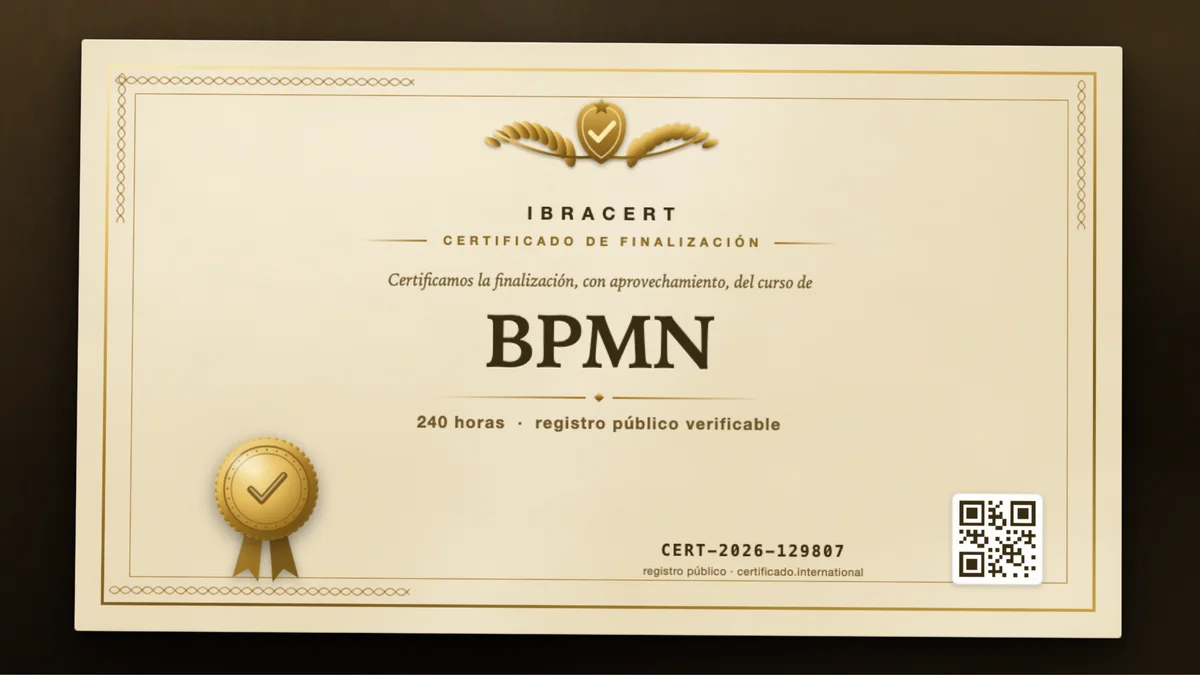 Portada del curso BPMN