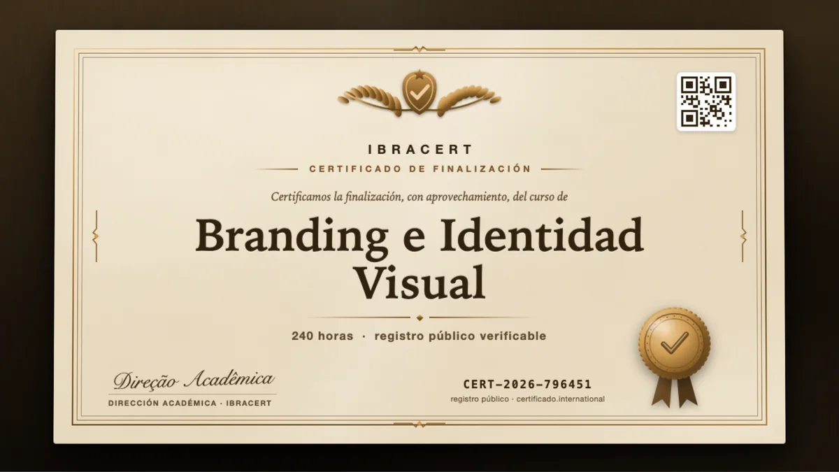 Portada del curso Branding e Identidad Visual