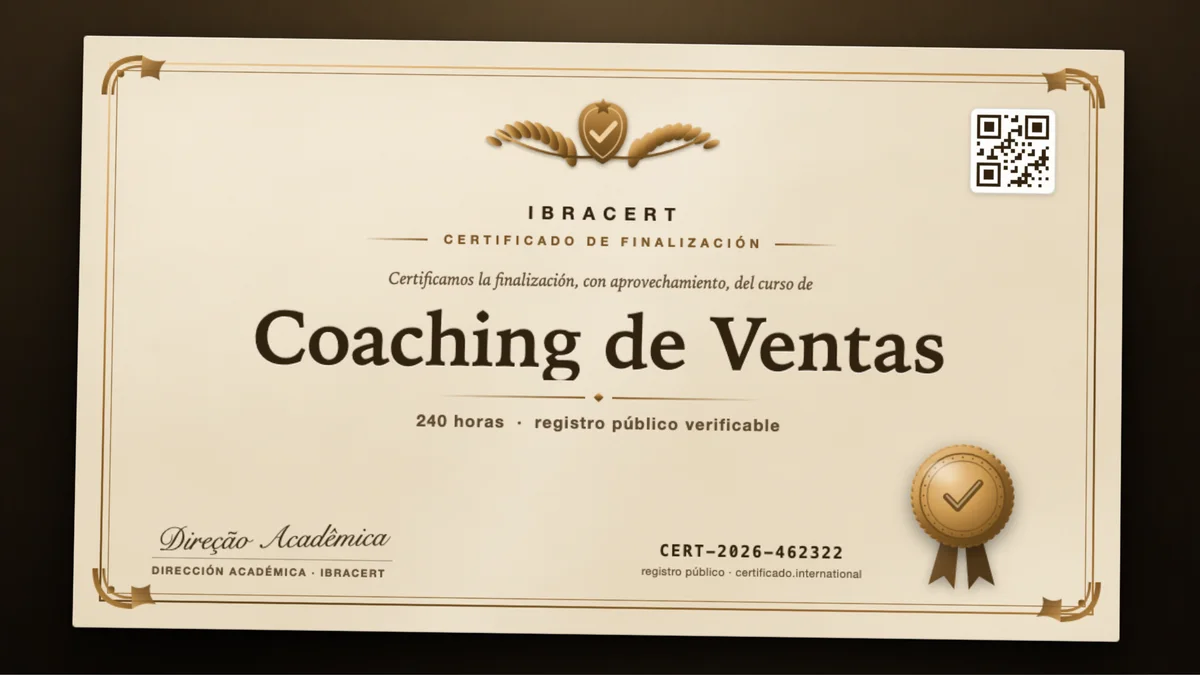 Portada del curso Coaching de Ventas