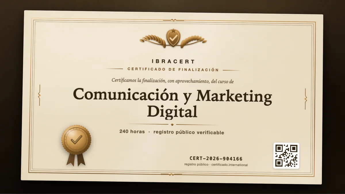 Portada del curso Comunicación y Marketing Digital