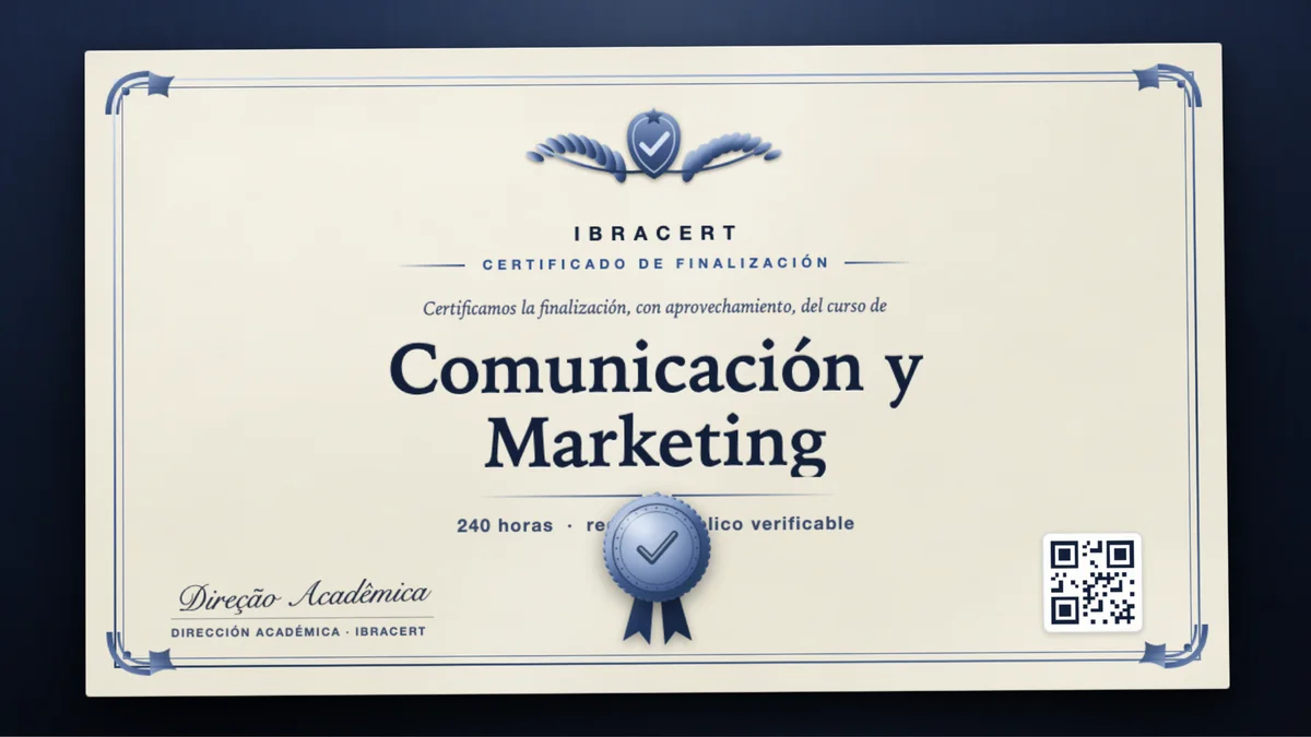 Portada del curso Comunicación y Marketing
