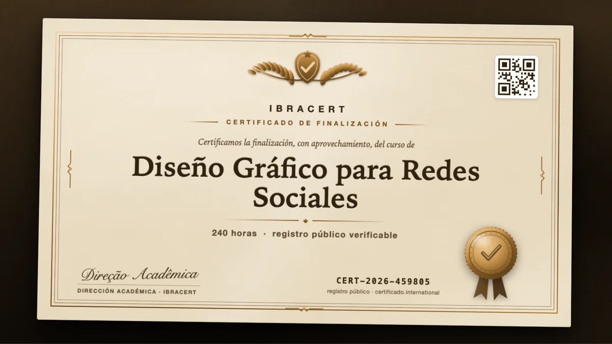 Portada del curso Diseño Gráfico para Redes Sociales