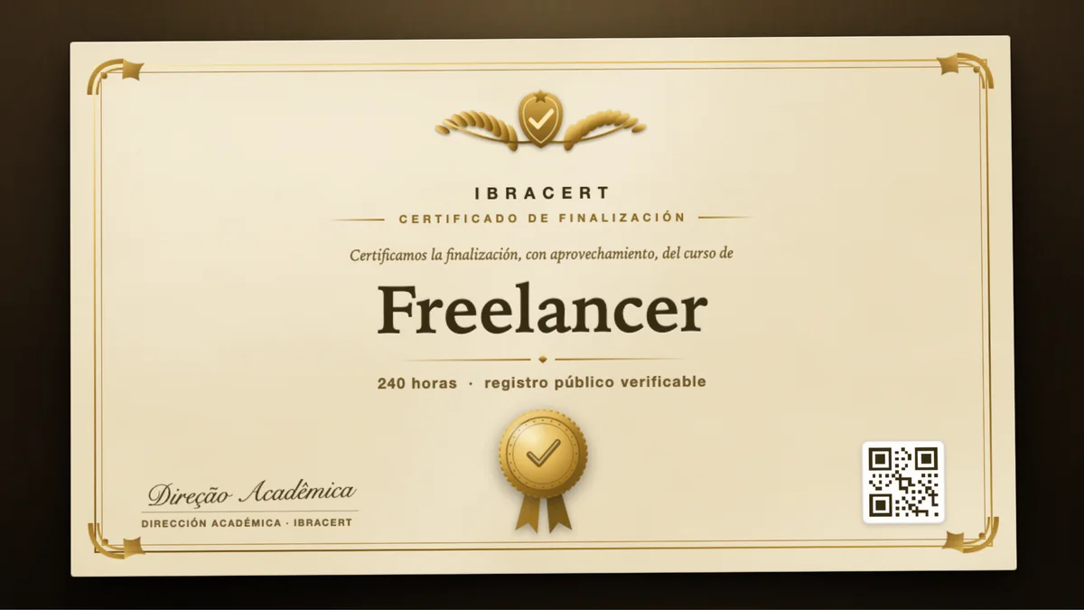Portada del curso Freelancer