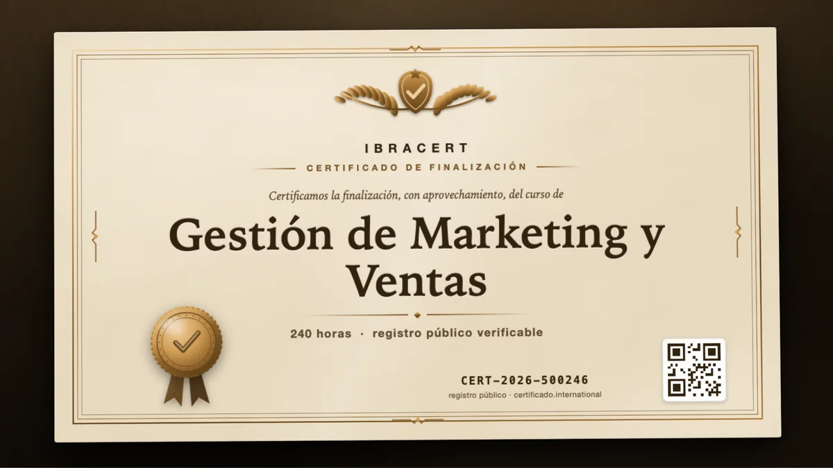 Portada del curso Gestión de Marketing y Ventas