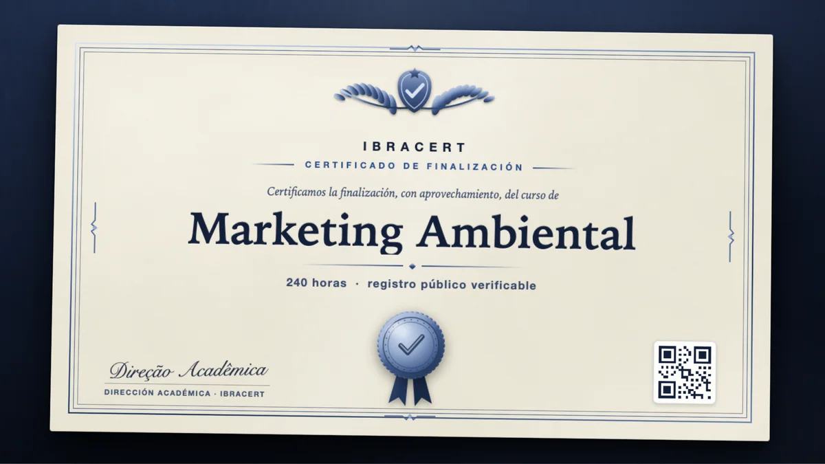 Portada del curso Marketing Ambiental