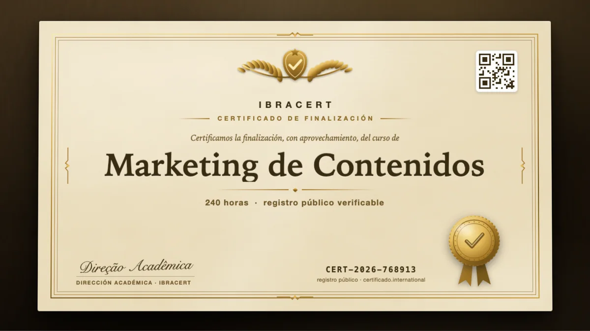 Portada del curso Marketing de Contenidos
