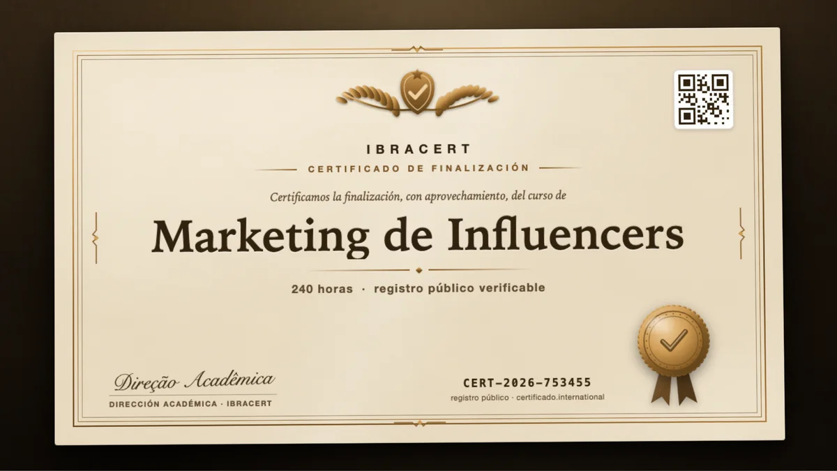 Portada del curso Marketing de Influencers
