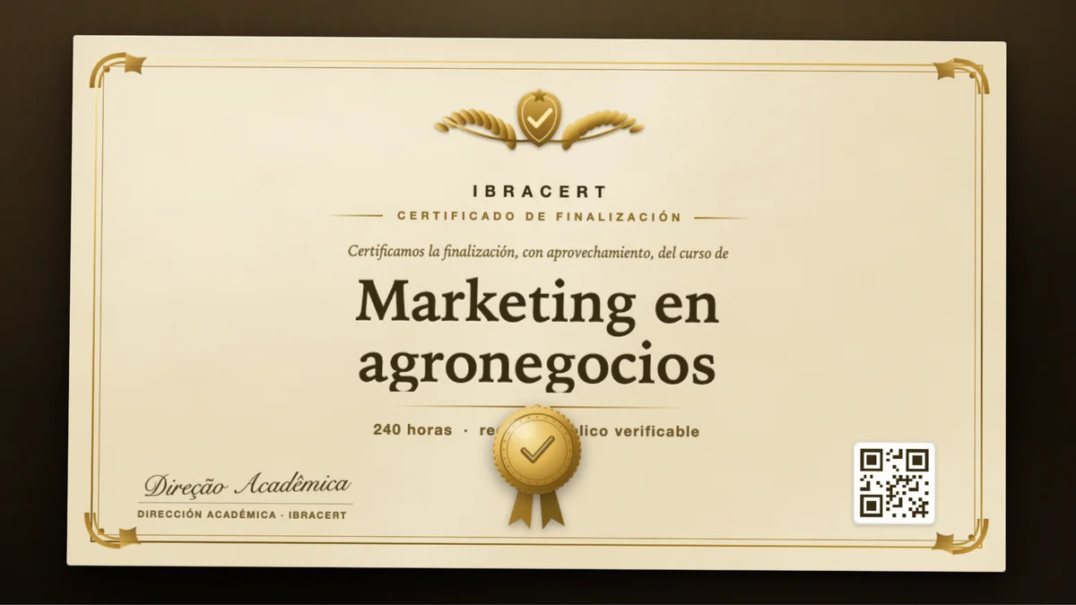 Portada del curso Marketing en agronegocios