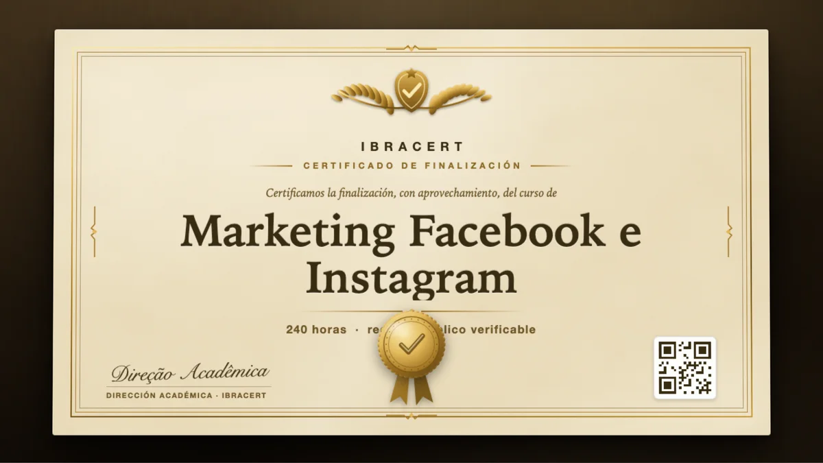 Portada del curso Marketing Facebook e Instagram