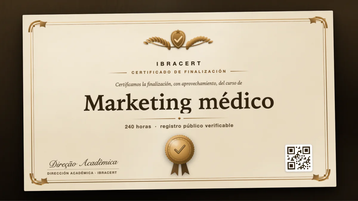 Portada del curso Marketing médico