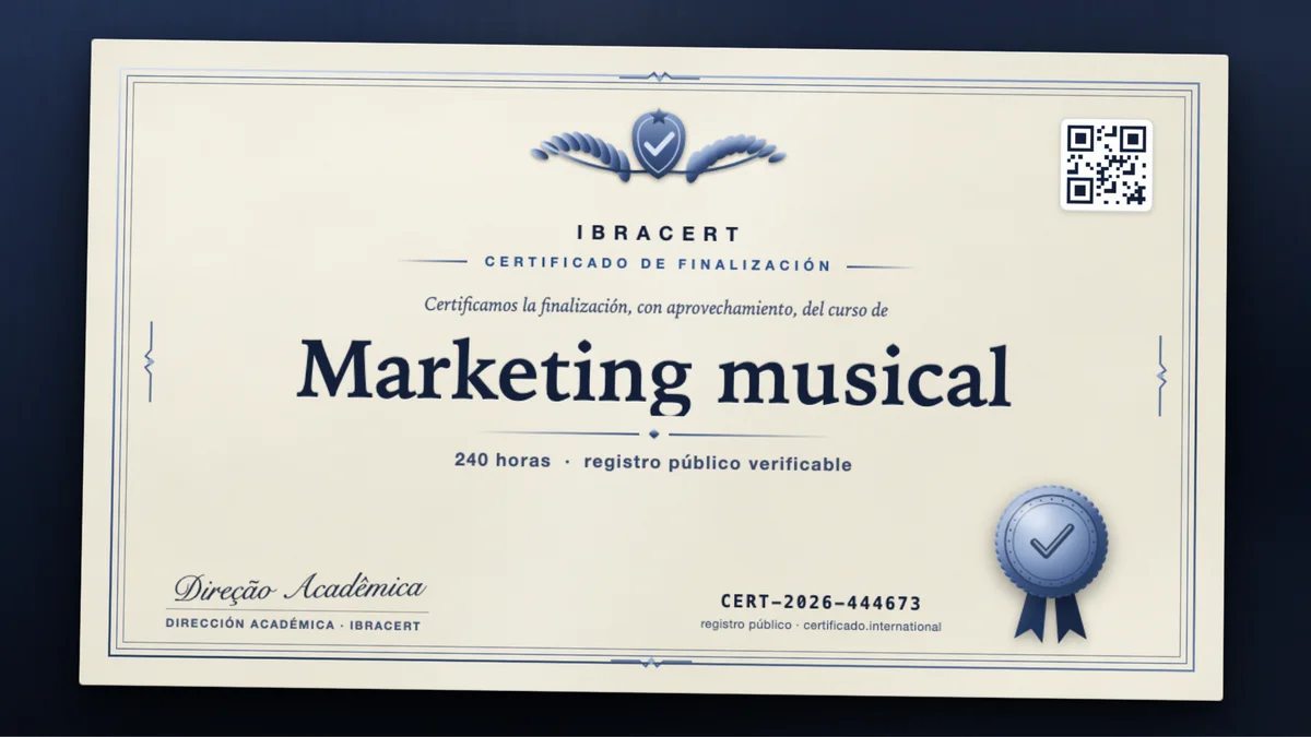Portada del curso Marketing musical