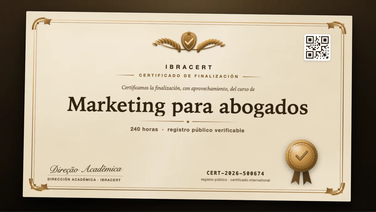 Portada del curso Marketing para abogados