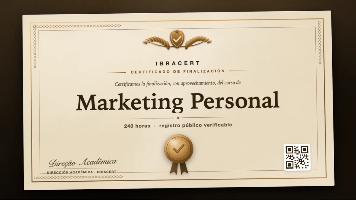 Portada del curso Marketing Personal