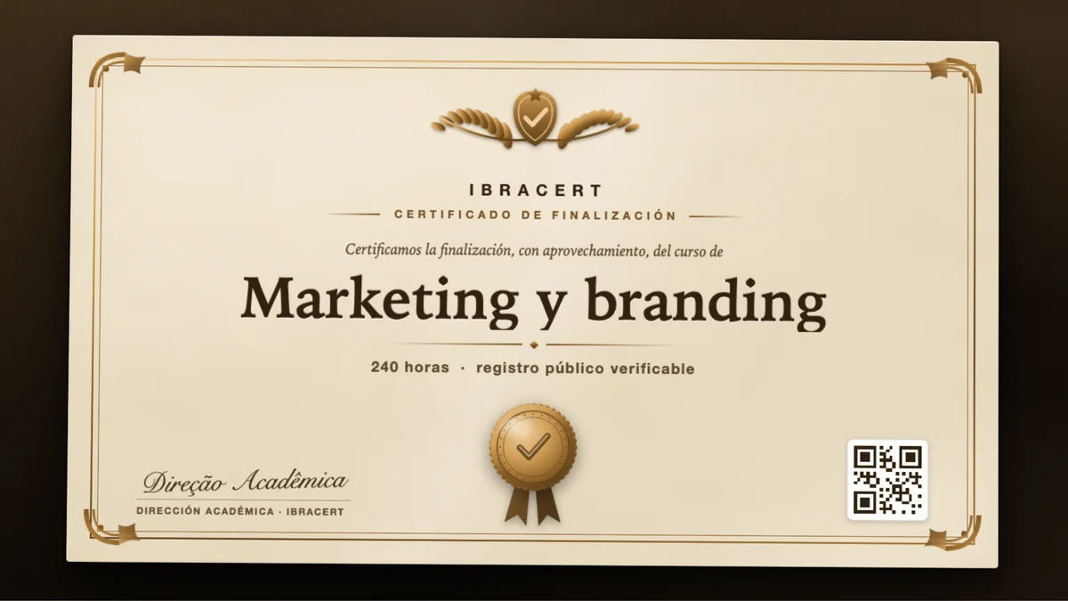 Portada del curso Marketing y branding