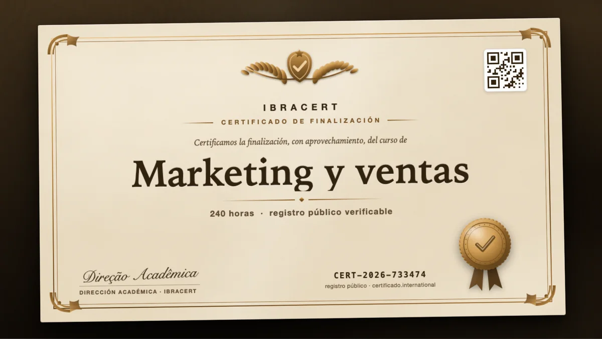 Portada del curso Marketing y ventas