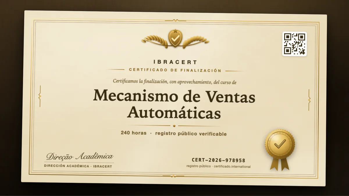 Portada del curso Mecanismo de Ventas Automáticas