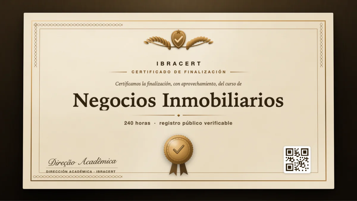 Portada del curso Negocios Inmobiliarios
