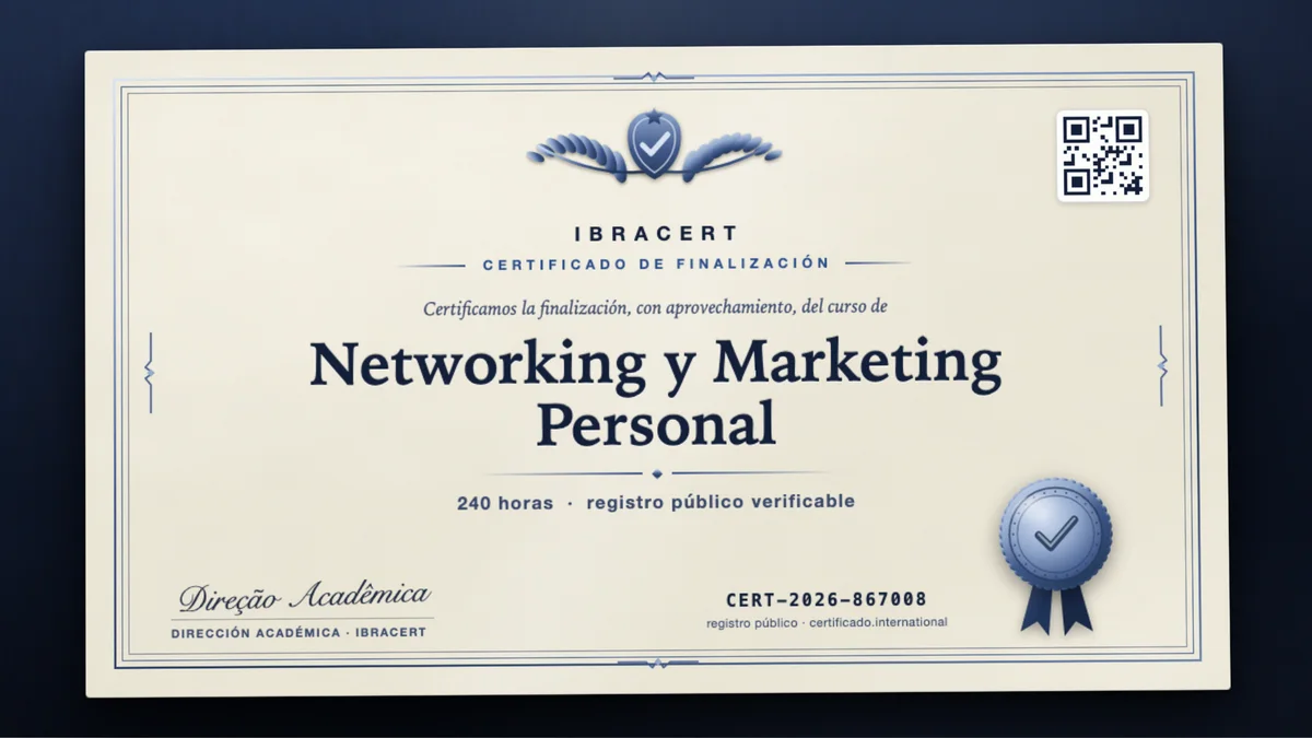 Portada del curso Networking y Marketing Personal