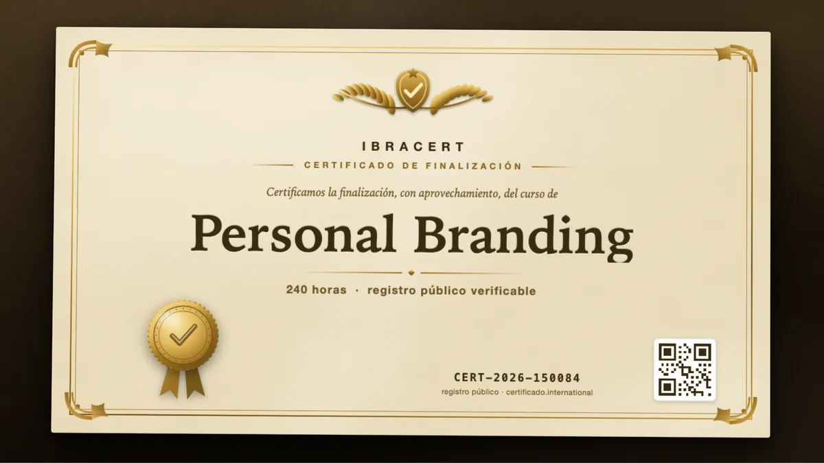 Portada del curso Personal Branding