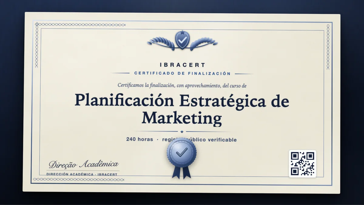 Portada del curso Planificación Estratégica de Marketing