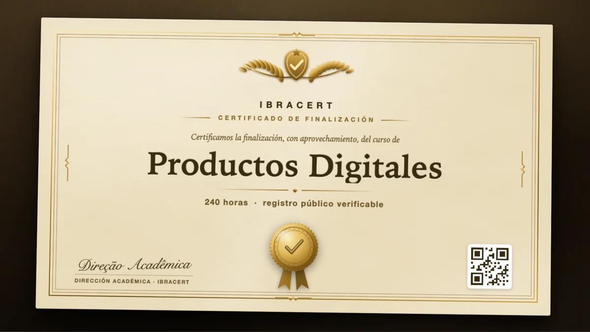 Portada del curso Productos Digitales