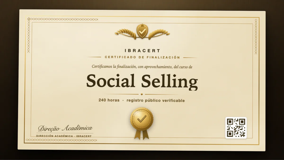 Portada del curso Social Selling