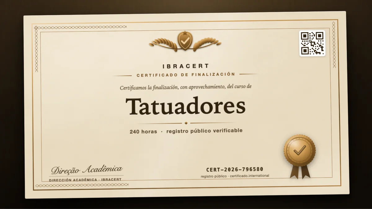 Portada del curso Tatuadores