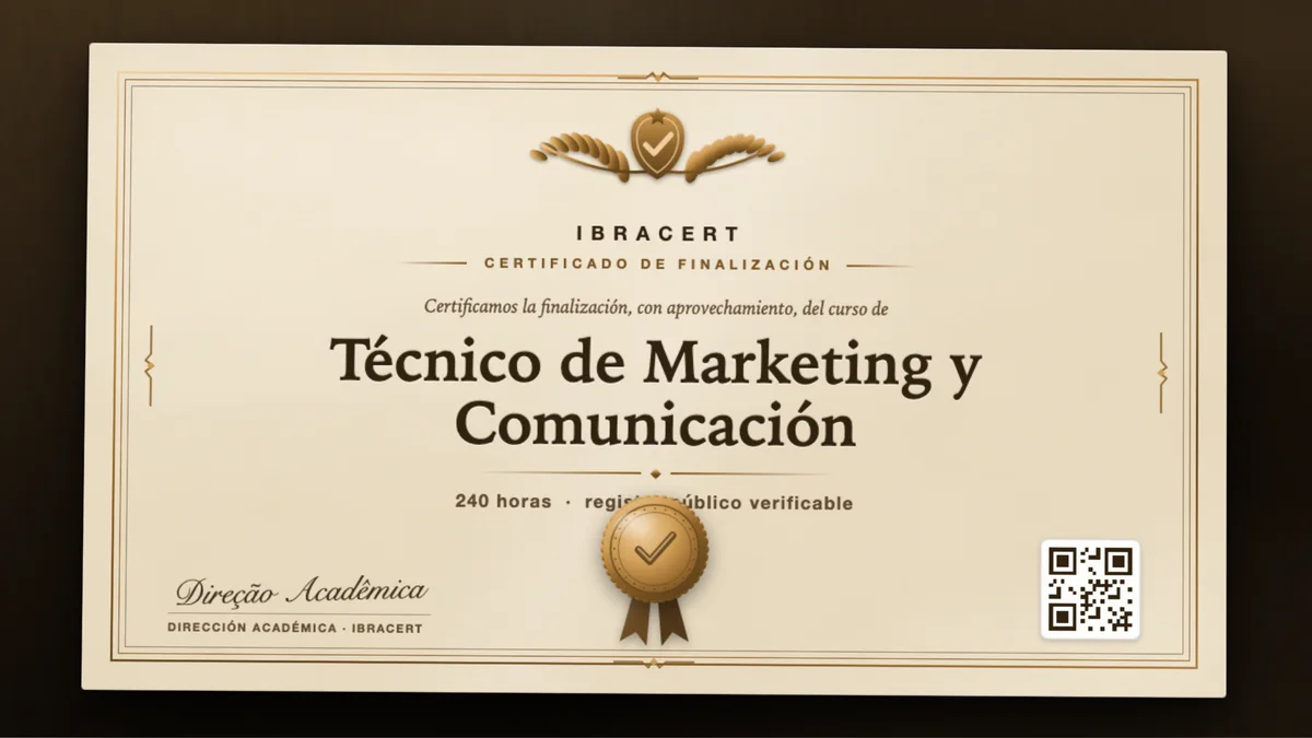 Portada del curso Técnico de Marketing y Comunicación
