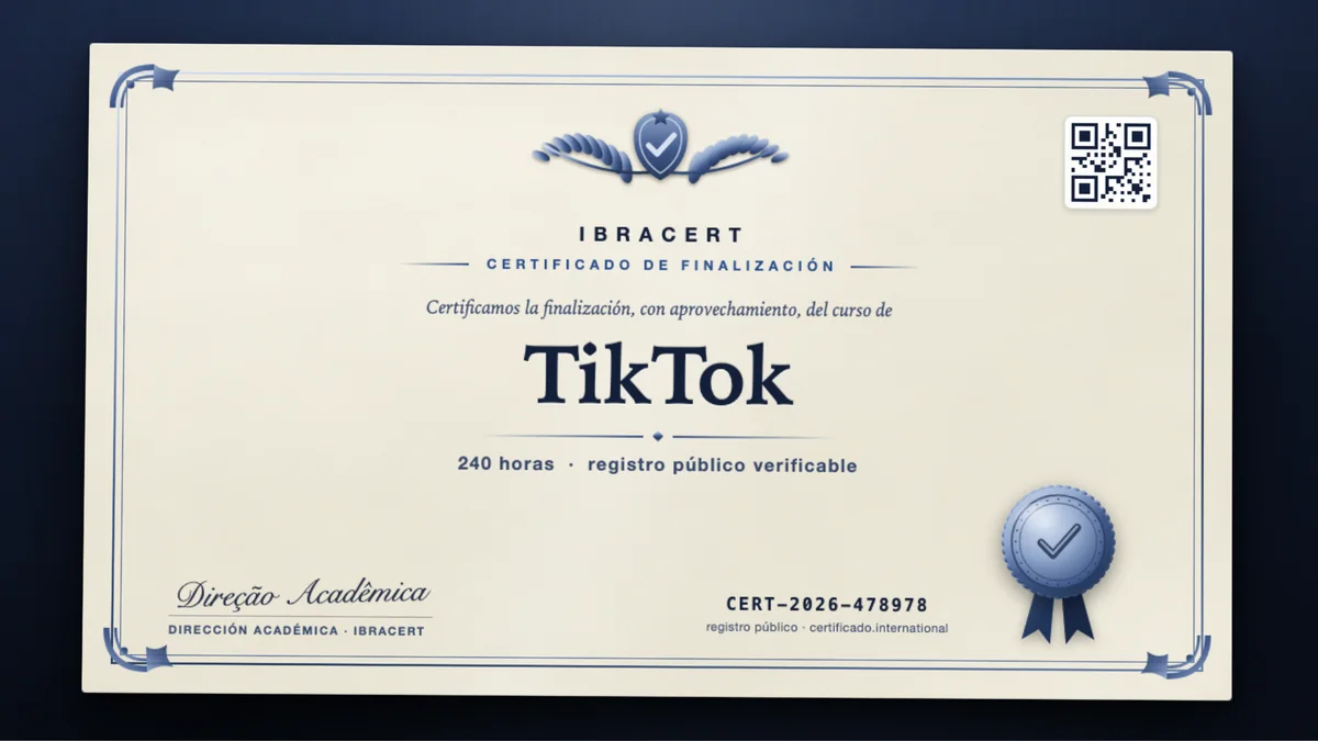 Portada del curso TikTok