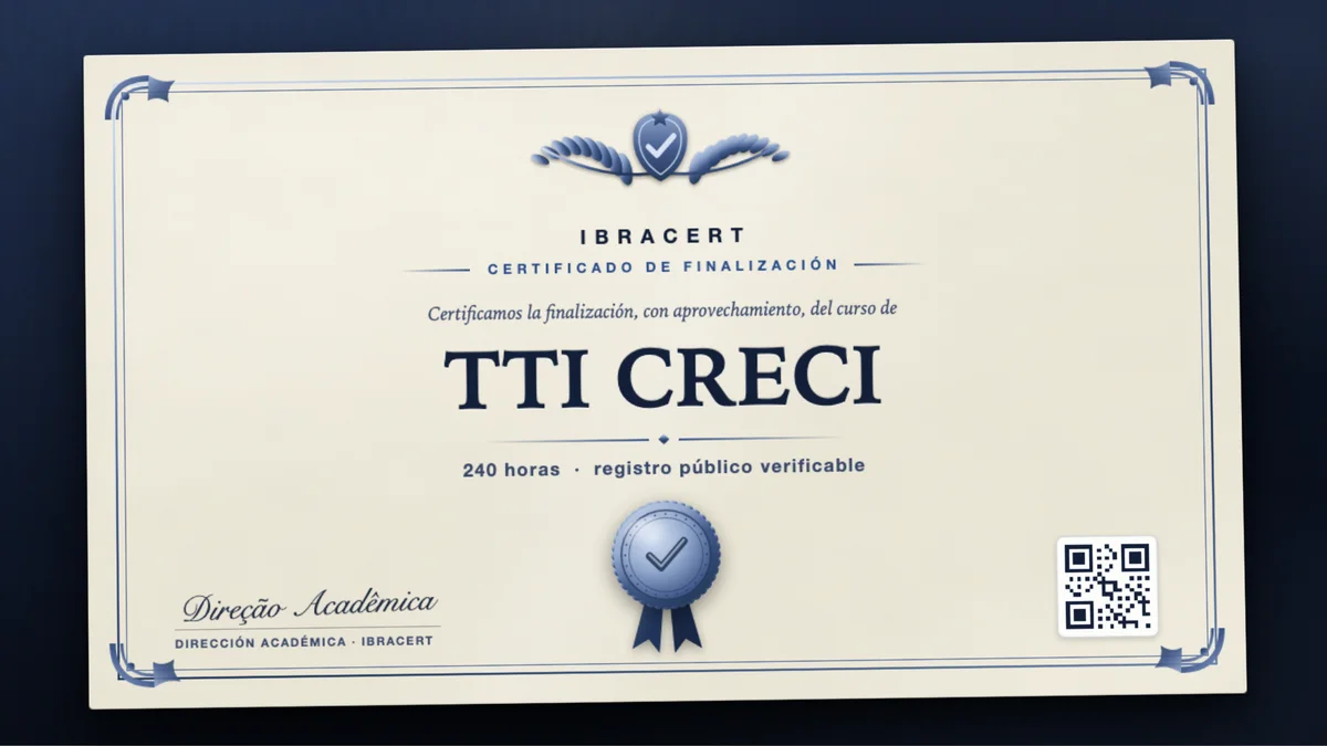 Portada del curso TTI CRECI