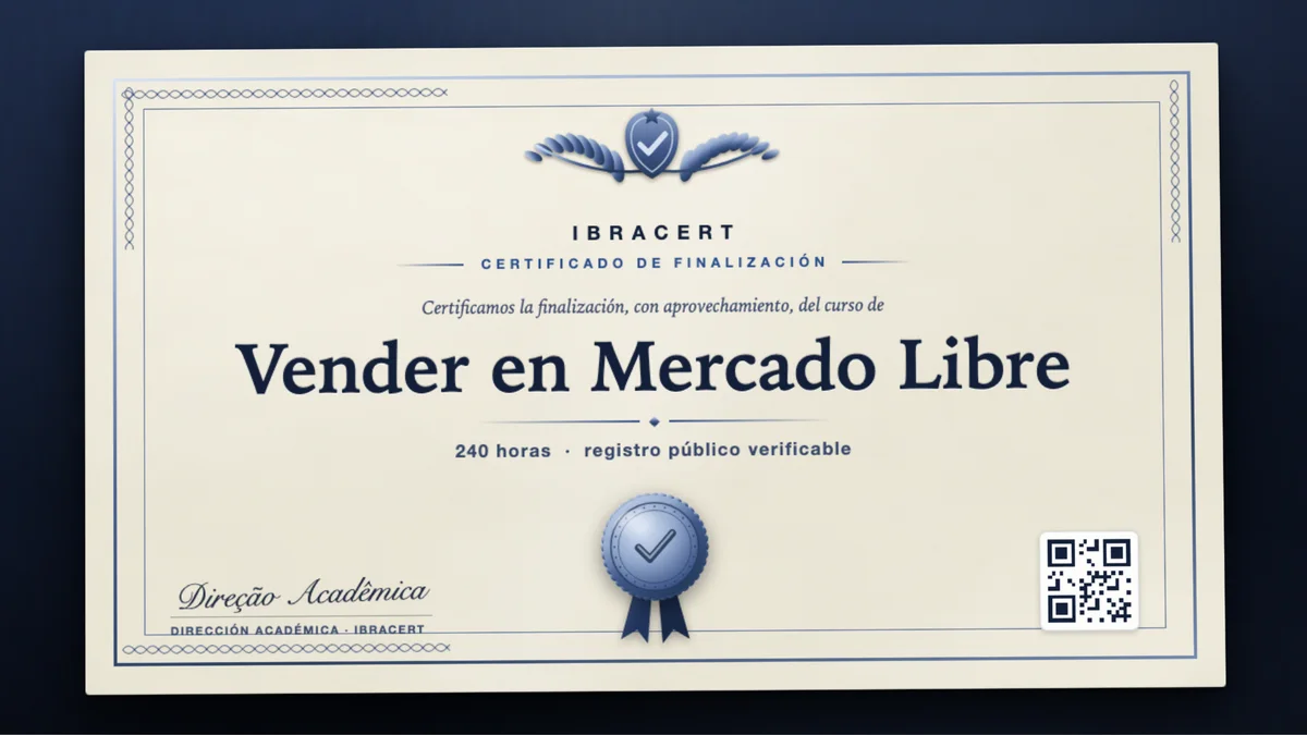 Portada del curso Vender en Mercado Libre