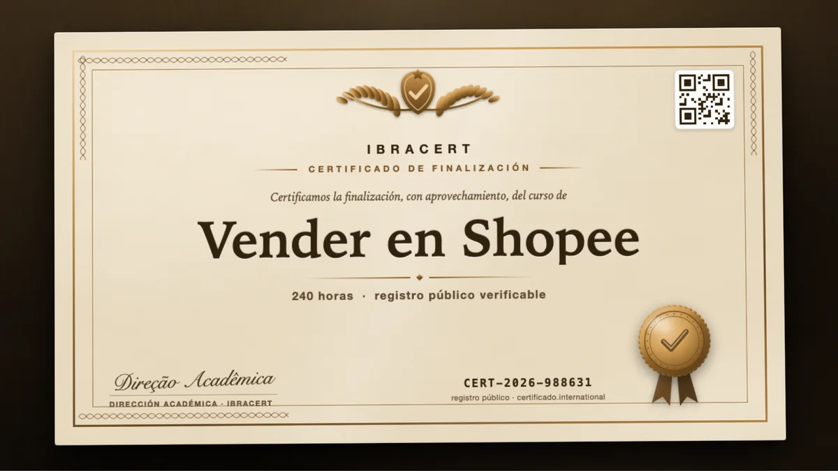 Portada del curso Vender en Shopee