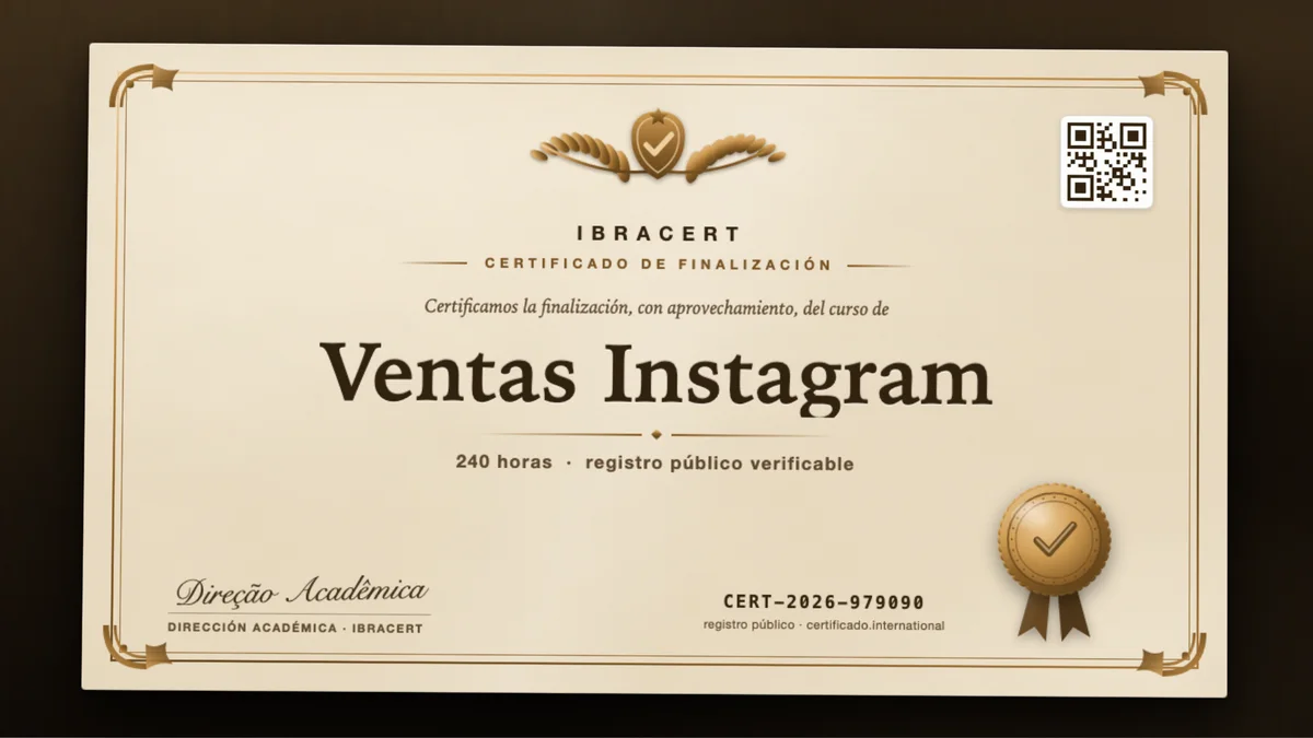 Portada del curso Ventas Instagram