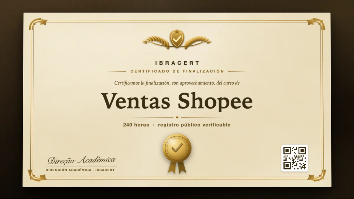 Portada del curso Ventas Shopee