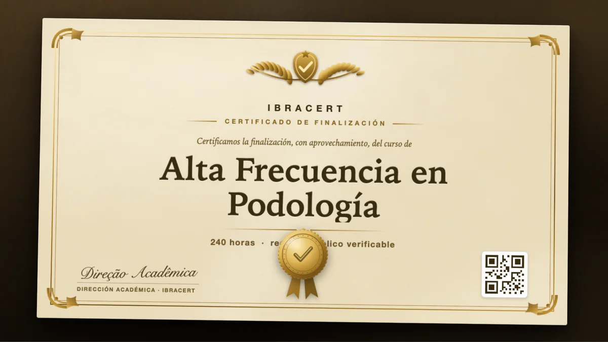 Portada del curso Alta Frecuencia en Podología
