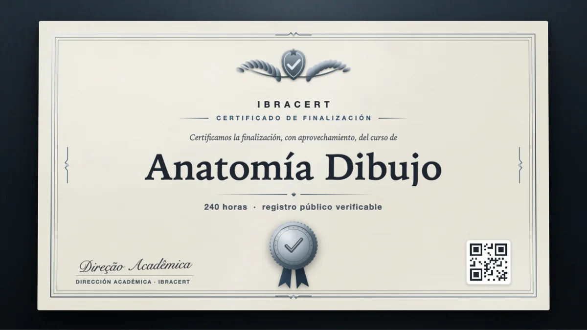 Portada del curso Anatomía Dibujo