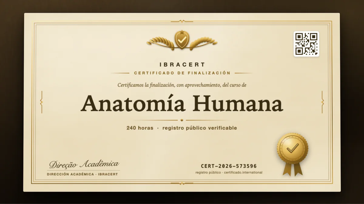 Portada del curso Anatomía Humana
