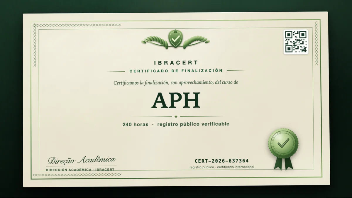Portada del curso APH