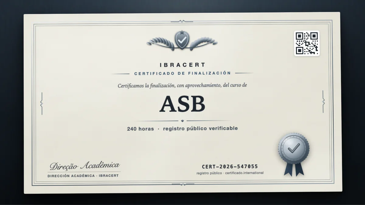 Portada del curso ASB