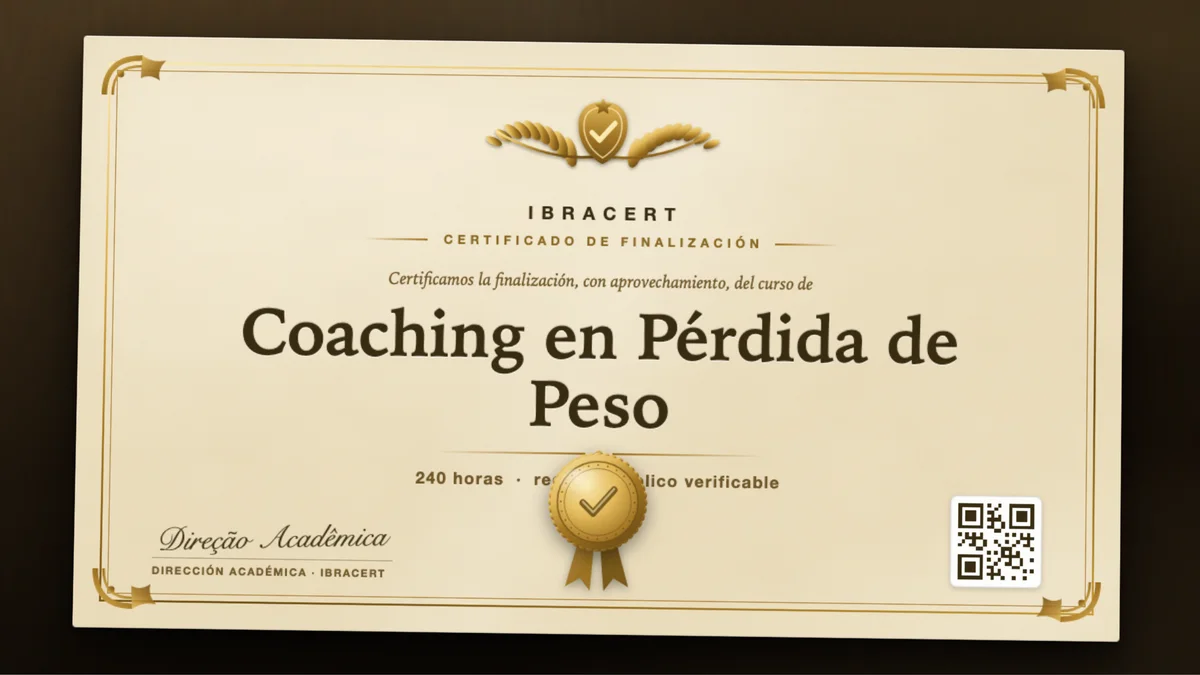 Portada del curso Coaching en Pérdida de Peso