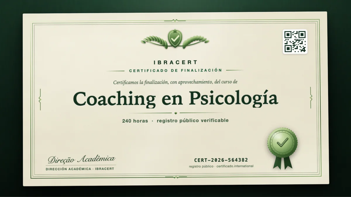 Portada del curso Coaching en Psicología