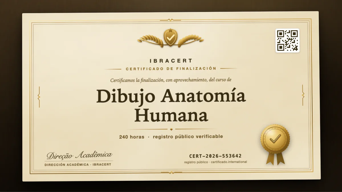 Portada del curso Dibujo Anatomía Humana