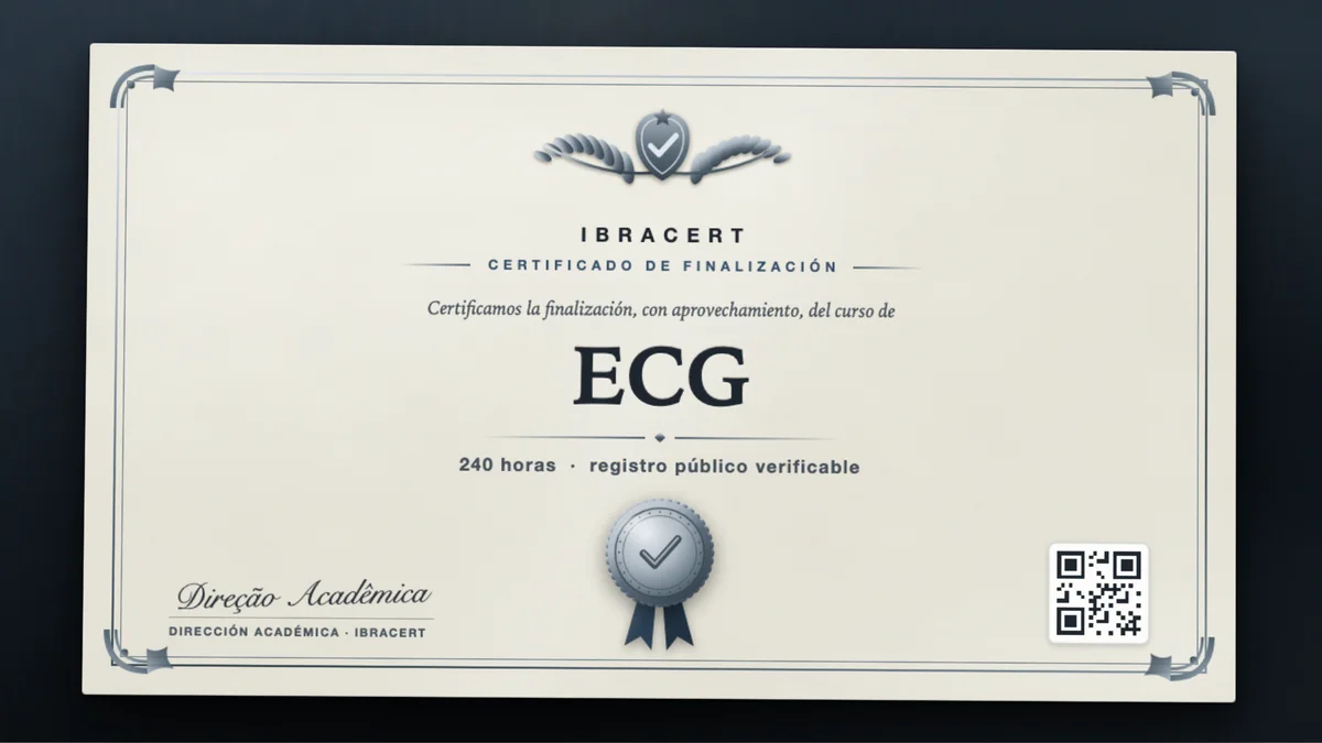 Portada del curso ECG